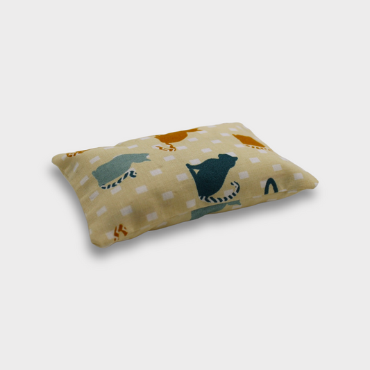 Katzenminzekissen "Katze" petrol